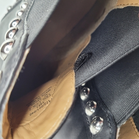 Zara Black Studded Booties - Picture 9 of 13